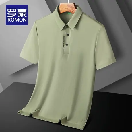 罗蒙短袖t恤男夏季薄款潮流宽松冰丝运动体恤2025新款速干上衣服图片