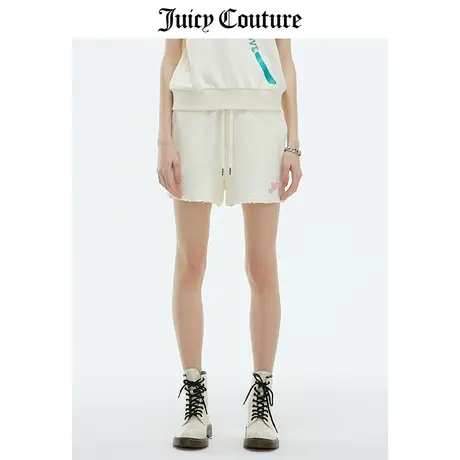 Juicy Couture橘滋春夏新款短裤美式运动舒适百搭宽松休闲裤女商品大图