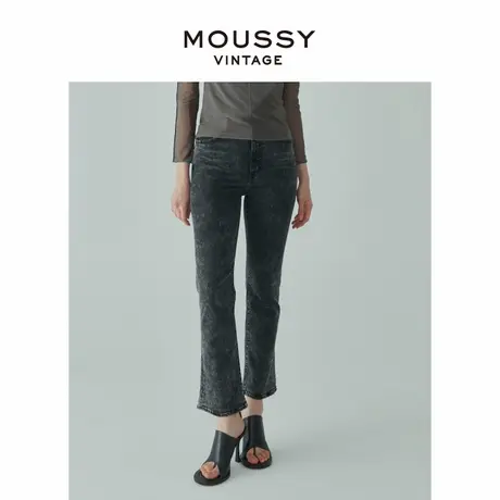 MOUSSY VINTAGE 夏季水洗直筒微喇显瘦牛仔裤女025EAC12-1100商品大图