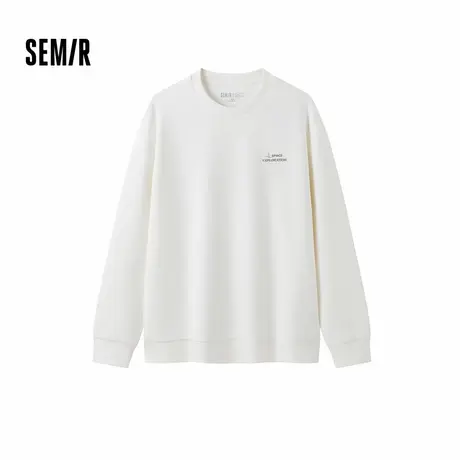 森柔棉|商场同款森马XCNSPACE航天合作系列卫衣男印花2025秋新款图片