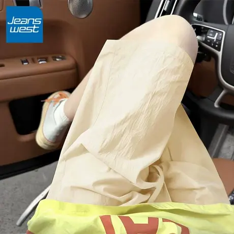 KV真维斯山本裤女2025新款夏季薄款小个子宽松大码凉感运动短裤女图片