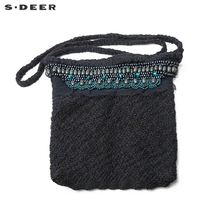 sdeer【⬜新品】⭐圣迪奥民族风彩珠单肩背包S15283808商品大图