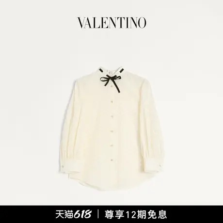 [早秋新品][12期免息]华伦天奴VALENTINO女士雏菊桑加洛衬衫商品大图