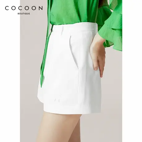 COCOON商场同款气质通勤裤子2024夏装新款女装软妹小个子时尚裤女商品大图