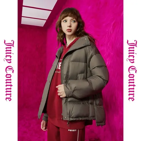 Juicy Couture橘滋春夏新款女装上衣外套90白鸭绒时尚羽绒服女商品大图