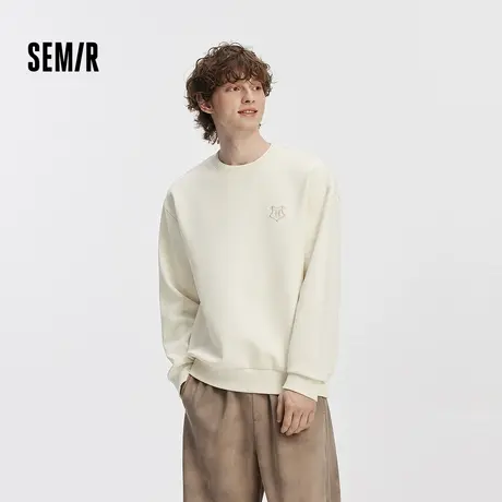 [商场同款]森马哈利波特联名卫衣男2025秋季新款学院风绣花上衣潮图片