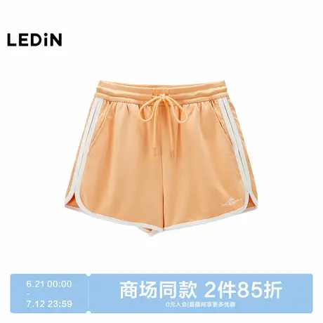 【商场同款】乐町动感活力针织短裤夏季休闲松紧腰裤子C2GJF2714商品大图