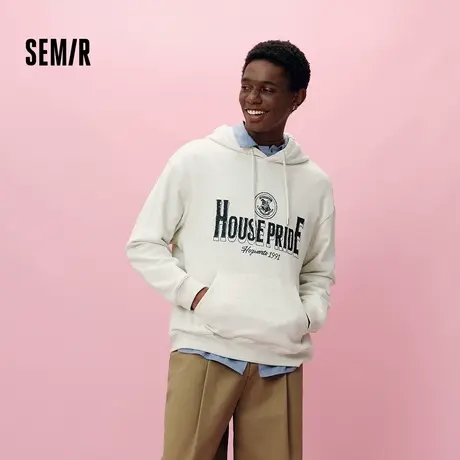 [商场同款]森马哈利波特联名连帽卫衣男美式学院风2025秋新款情侣图片