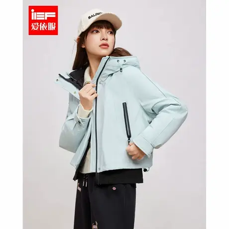 IEF/爱依服2024冬季新款时尚休闲运动风小众设计百搭羽绒外套商品大图