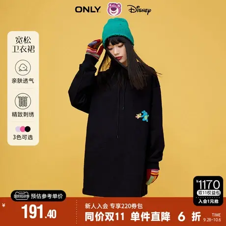 ONLY秋季迪士尼联名宽松显瘦休闲卫衣连衣裙女|122360014商品大图