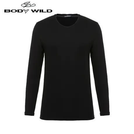 爱慕BODYWILD优选保暖衣男秋冬轻薄圆领长袖上衣秋衣ZBN72QS3商品大图