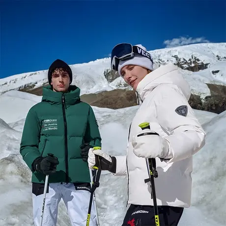 【奥地利北欧滑雪队】坦博尔24冬新款鹅绒男女同款户外加厚外套潮商品大图