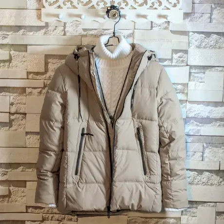 新款男士冬季外套情侣纯色连帽棉服韩版学生潮流加厚保暖棉袄上衣图片