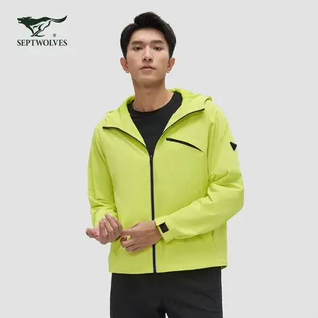 七匹狼连帽夹克2025年秋季新款中青年商务休闲户外运动外套上衣图片