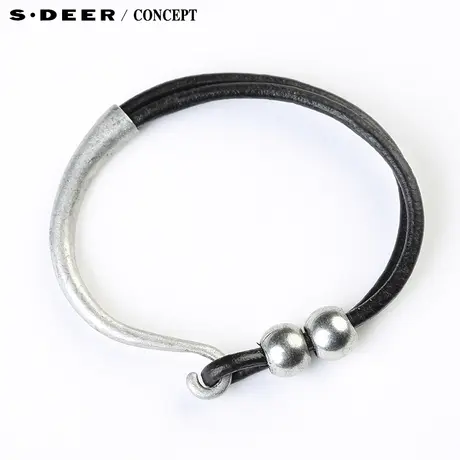 【新品】sdeer圣迪奥专柜正品朋克工厂简约设计手镯S15384350图片