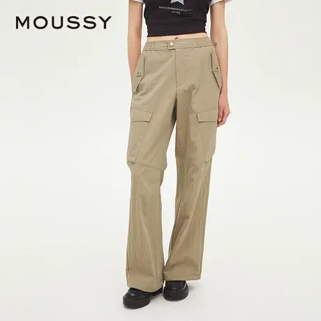 MOUSSY 2025夏季新品美式复古两色工装裤口袋休闲裤028ISX31-1901商品大图