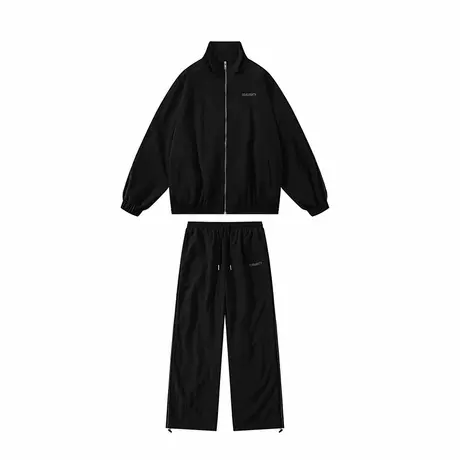 新款春夏秋季两件冲锋衣套装男女士休闲户外登山服夹克运动外套裤图片