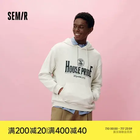 [商场同款]森马哈利波特联名连帽卫衣男美式学院风2025秋新款情侣图片