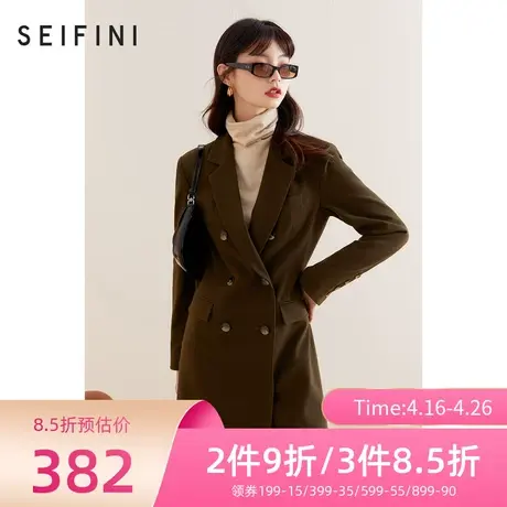 诗凡黎新品连衣裙春秋新品时尚休闲中长款裙子女7C9193031🤷商品大图