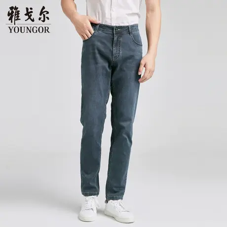 【商场同款】雅戈尔男士长裤春季新款官方商务休闲上班穿长裤男图片