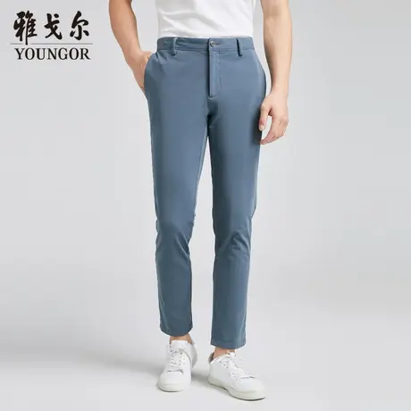 【商场同款】雅戈尔男士长裤春季新款官方商务休闲上班穿长裤男图片