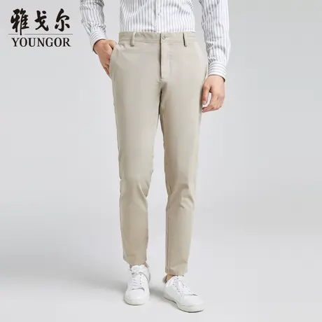 【商场同款】雅戈尔男士长裤春季新款官方商务休闲上班穿长裤男图片