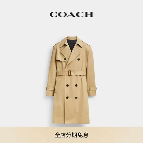 COACH/蔻驰男士休闲型风衣休闲舒适外套通勤图片