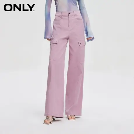 ONLY奥莱春季简约潮流个性多口袋工装裤休闲裤女商品大图