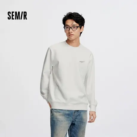 森柔棉|商场同款森马XCNSPACE航天合作系列卫衣男2025秋新款情侣图片