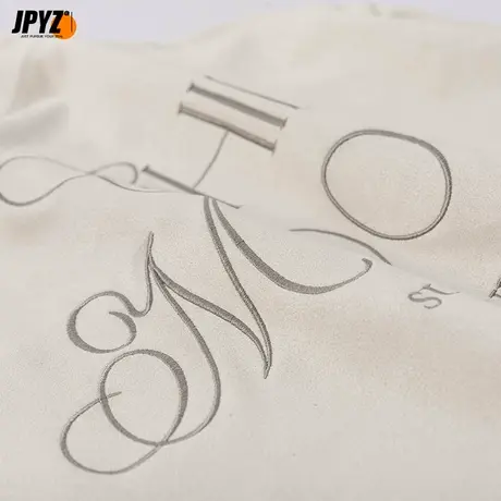 短袖2024新款男生T恤宽松上衣重磅刺绣潮牌男生夏季纯棉圆领体恤商品大图