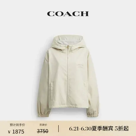 【新品】COACH/蔻驰女士防风夹克上衣外套休闲舒适高级感设计感图片