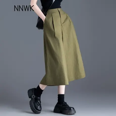 亚麻裤子女夏季薄款休闲女裤阔腿裤裙女2025新款爆款小个子亚麻图片