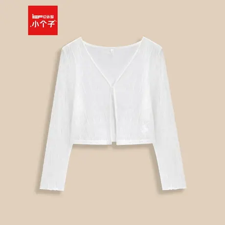 IEF/爱依服2025夏季新款法式温柔小女人气质通勤百搭网纱外披商品大图