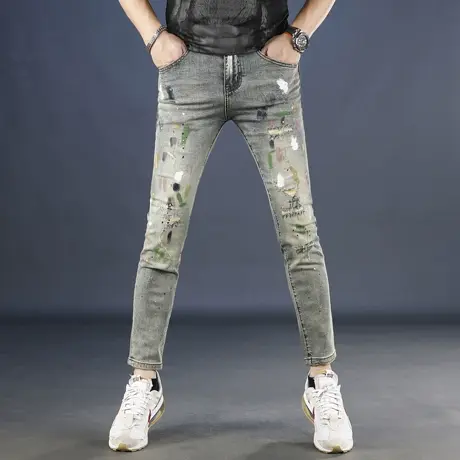 2025夏季新款男士牛仔裤商品大图