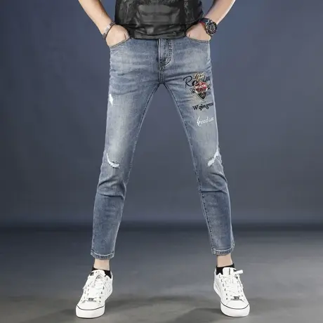 2025夏季新款男士牛仔裤商品大图