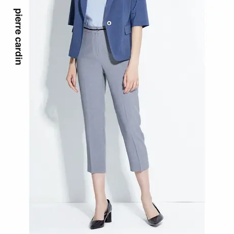 【皮尔卡丹女装】年夏季新款时尚简约百搭通勤西装裤【官方正品】商品大图