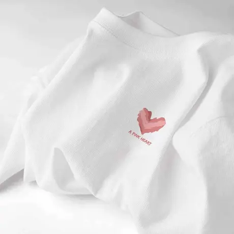 白色纯棉短袖t恤女2025新款爆款夏季设计感小众宽松体恤上衣女装商品大图