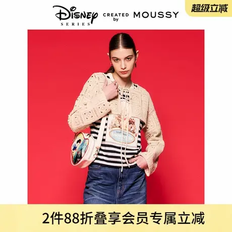 MOUSSY 春季迪士尼联名白雪公主短袖T恤女010HSY90-0180图片