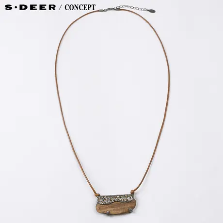 【新品】sdeer圣迪奥专柜正品女装夏装简约趣味吊坠项链S15484370图片