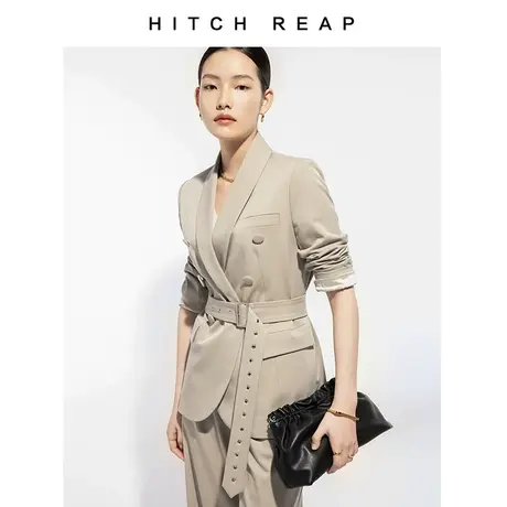 希区瑞普高端气质极简西装套装女年春季新款时尚洋气法式职业套装图片