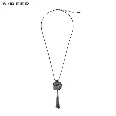 sdeer 圣迪奥休闲创意几何复古吊坠项链S19184301图片