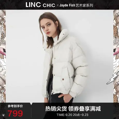 LINCCHIC金羽杰羽绒服女面包服免洗短款羽绒服女冬季Y22801507商品大图