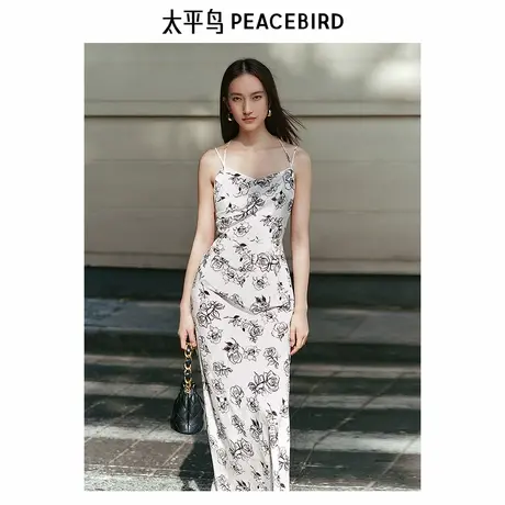 【来了就好】太平鸟吊带连衣裙图片