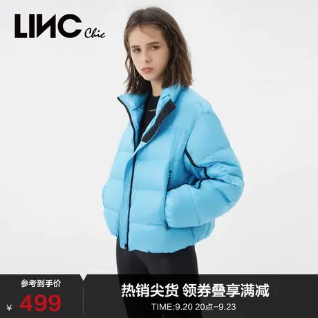 LINCCHIC金羽杰羽绒服女短款轻薄羽绒服女冬季外套Y21801165商品大图