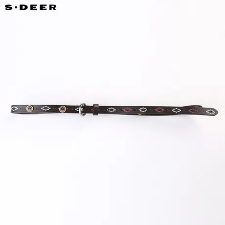 sdeer圣迪奥女装原住民风格古朴腰链S15384453图片