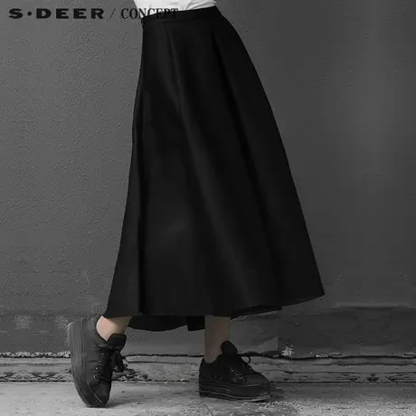 S·DEER＼CONCEPT【新品】圣迪奥女秋装现代感挺括长裙5381138图片