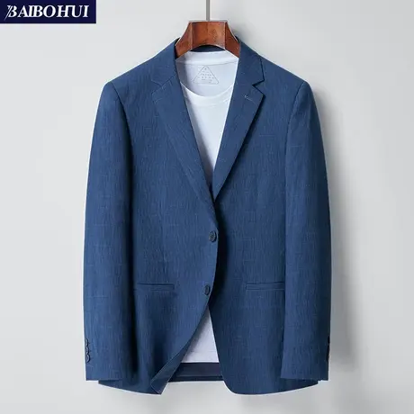 春季百搭职业小西装商务正装韩版单西上衣薄款时尚休闲西服外套男商品大图