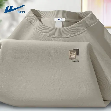 回力卫衣男2025新款秋季宽松舒适男款外套休闲运动长袖衣服男士D图片