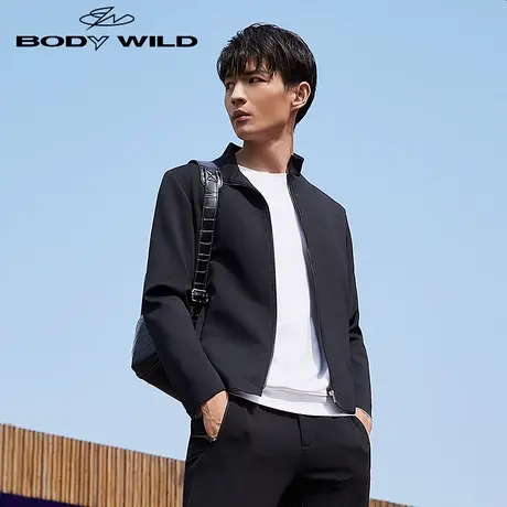 BODY WILD宝迪威德简约随型开襟长袖外套ZBN81PH1商品大图