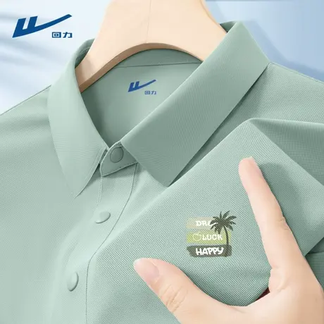 回力短袖男款polo衫潮流帅气休闲男生上衣2025新款夏季男式衣服D图片